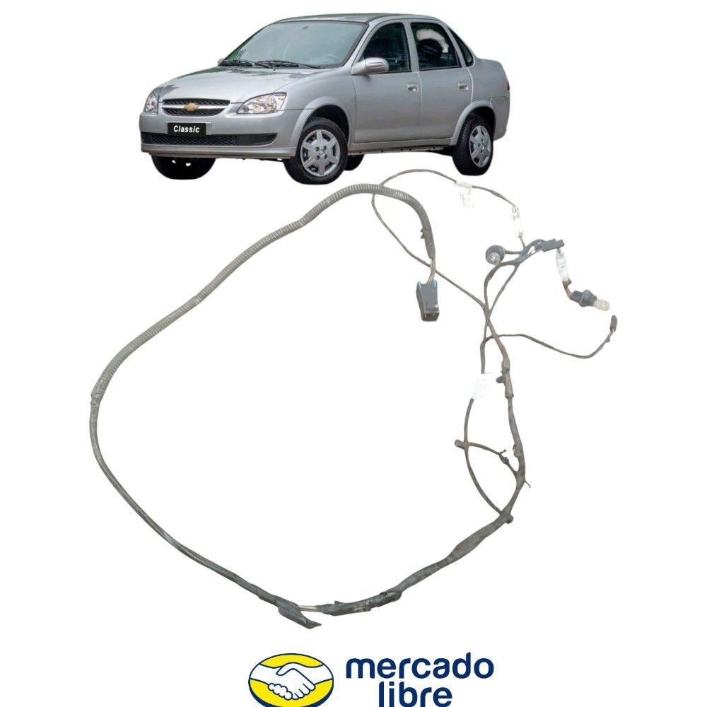 Chicote tampa traseira Chevrolet corsa classic 