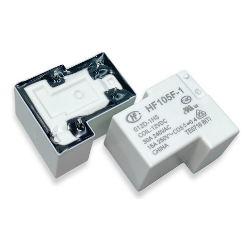 Rele De Potencia Hf105f-1-012d-1hs 12v 30a Rele Hf105f 4pin