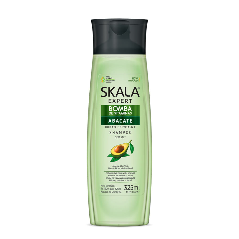 Shampoo Skala Abacate 325ml - Beauty