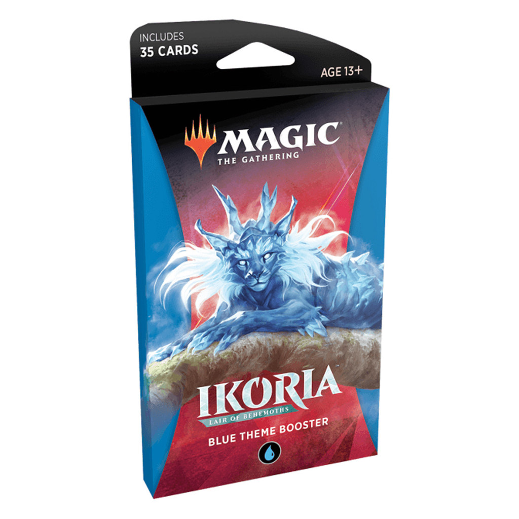 Theme Booster Magic 35 Cards Ikoria Lair of Behemoths Blue