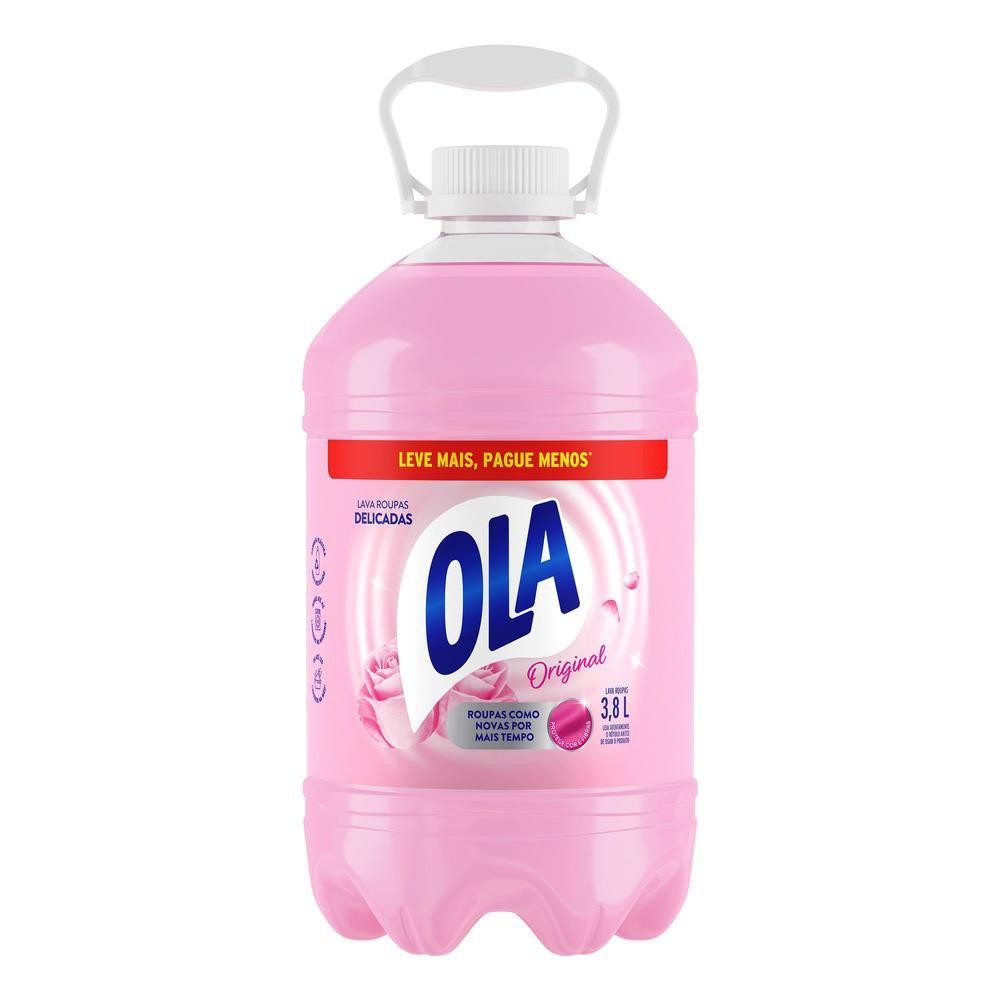 Sabão Líquido Ola Original para Roupas Finas e Delicadas 3,8L