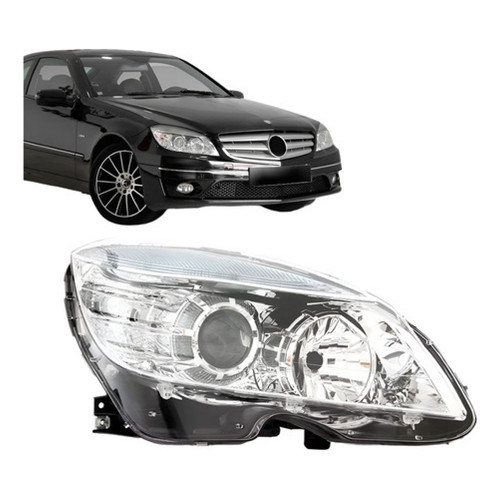 Farol Mercedes C180 C200 Clc 2007 08 2009 2010 2011 Tyc