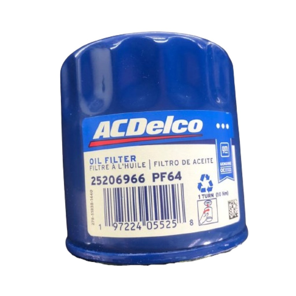 Filtro de óleo GM 25206966