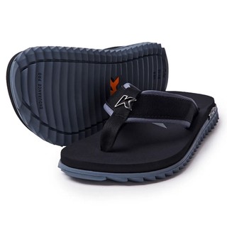 Sandália Kenner Kivah Cushy Masculina - Preto e Chumbo em Oferta na Shopee
