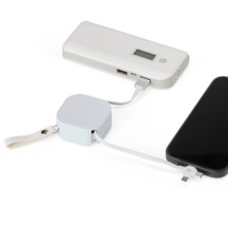 Cabo USB Retrátil 3 em 1 Entradas Lightning iPhone  V8 Android  Tipo C Android em Oferta na Shopee