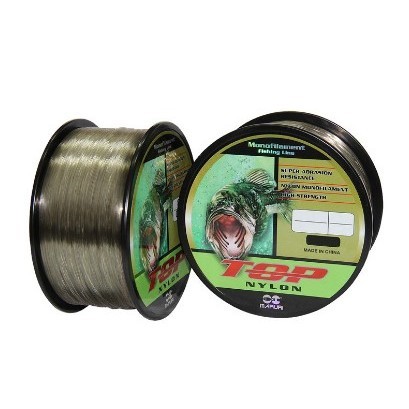 Linha Monofilamento para Pescaria TOP Nylon 0,45 mm - 228 metros / Verde