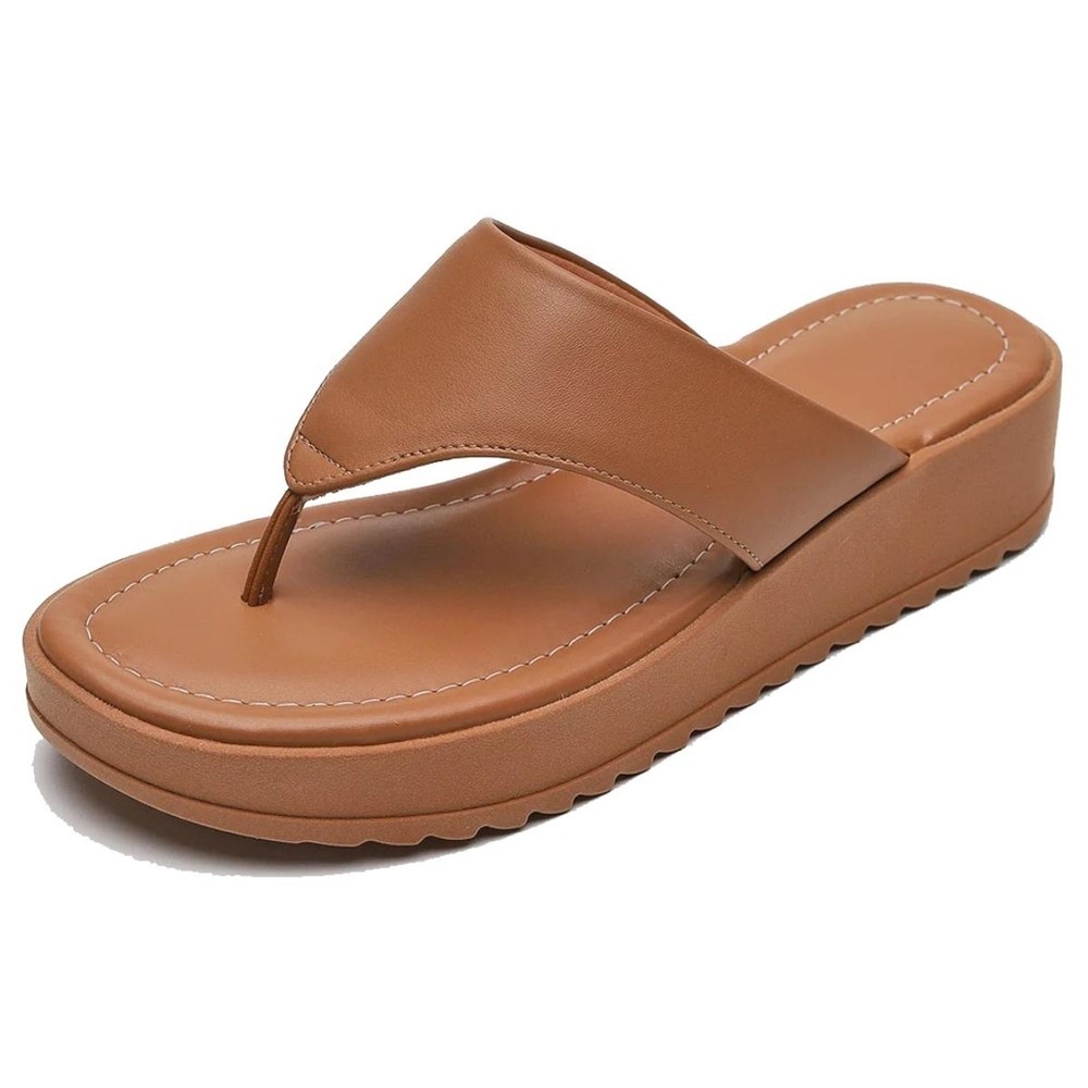 Tamanco Vizzano Flat Feminino - Caramelo - Women Shoes