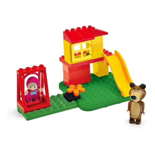 Masha E O Urso No Parque Com Blocos 0025 - Monte Libano