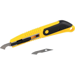 Estilete para Acrílico PVC Plásticos Lâmina Gancho 140mm Vonder