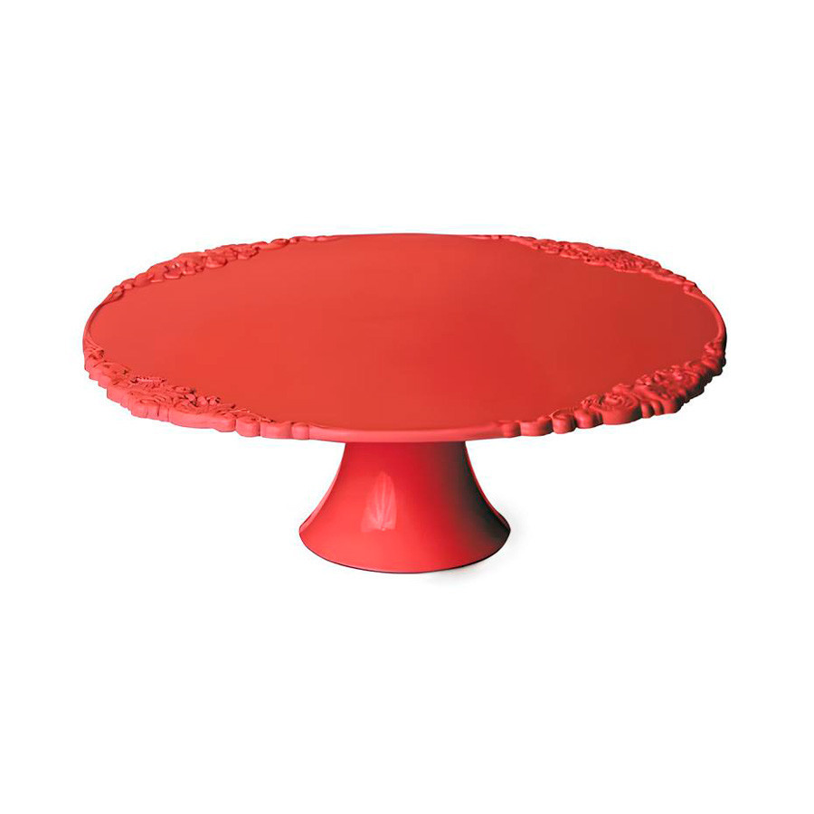 Boleira Vermelha - 29x29x10cm - Cromus - Rizzo