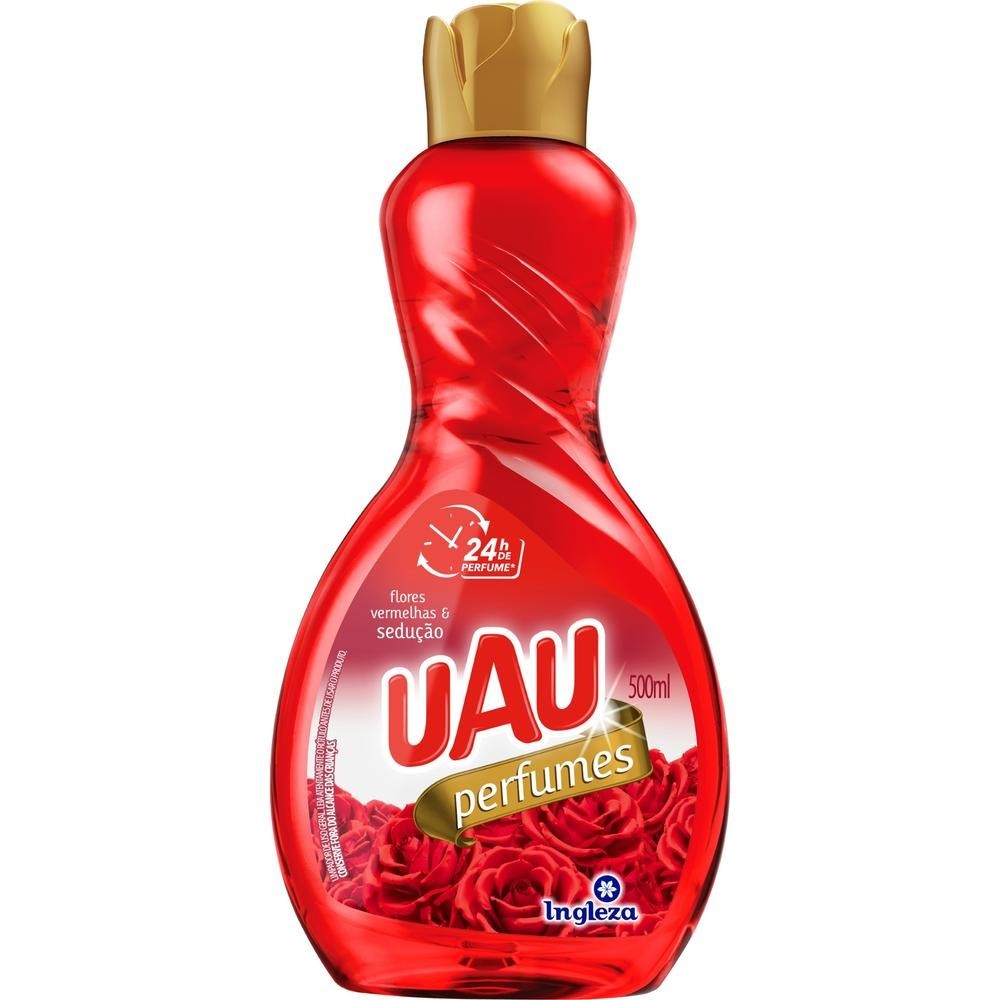 Limpador Perfumado UAU Flores Vermelhas 500ml - Home & Living
