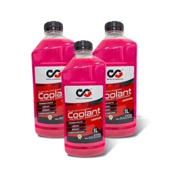 Aditivo Fluido Concentrado Rosa Orgânico Automotivo - 3 L