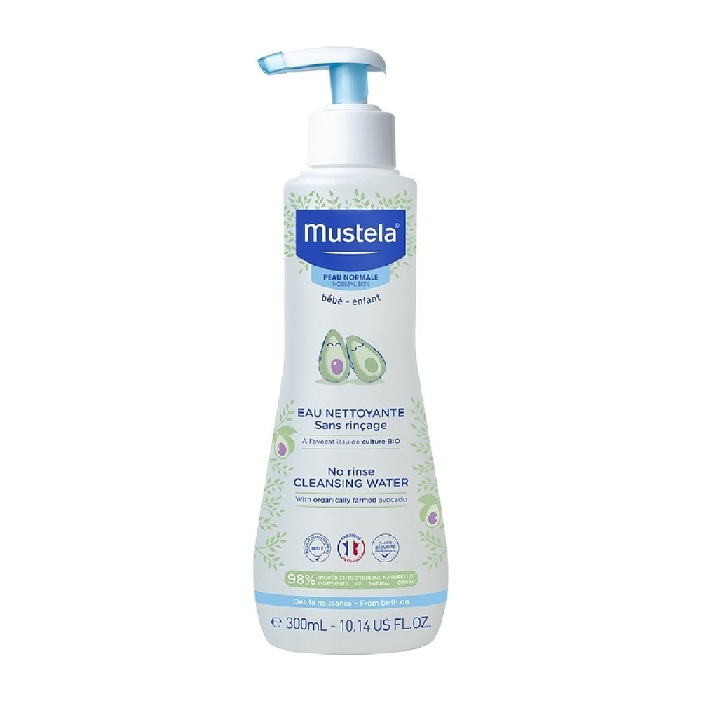 Agua de Limpeza Mustela Physiobebe sem Enxague 300ml em Oferta na Shopee