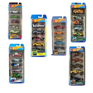 Hot Wheels Cartela de Carrinhos com 5 Mattel - Escolha o Kit