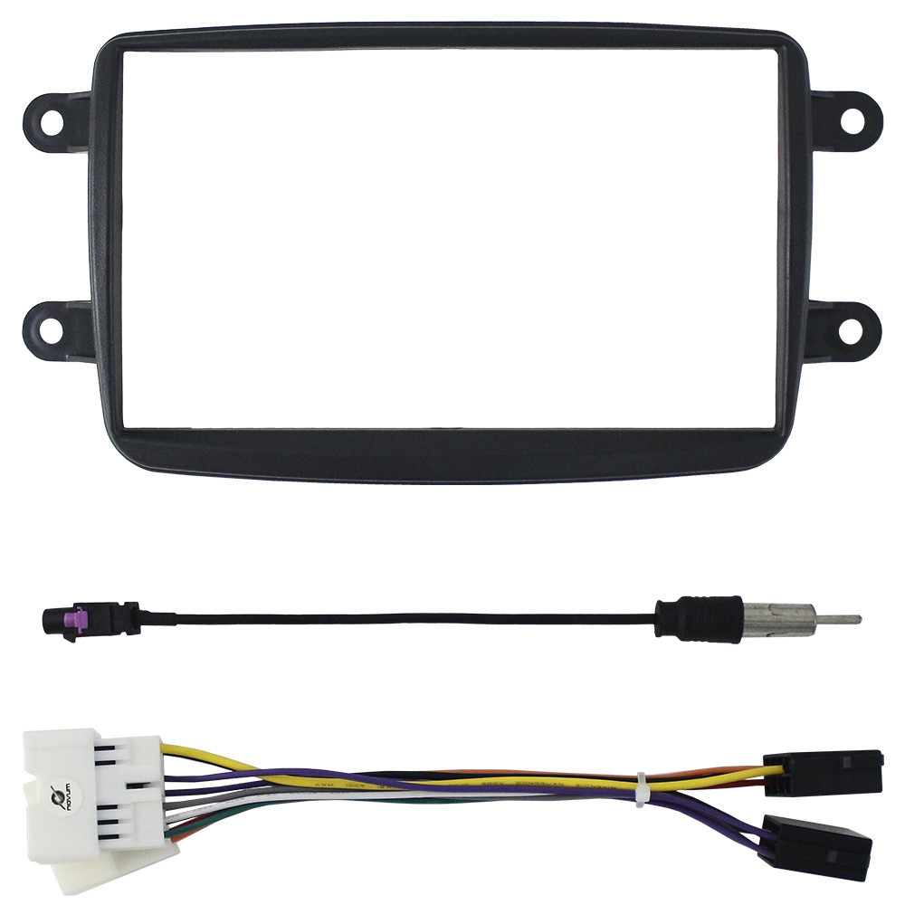 Kit Moldura Painel 7 Pol Duster Dynamique Oroch Logan Sandero Expression Privlege Pick Up Captur Kwid 2011 A 15 em Oferta na Shopee