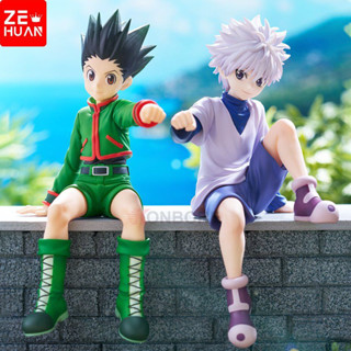 hunter x hunter Gon Freecss anime figura Macarrão Stopper killua figure Zoldyck  Modelo action figure boneco brinquedo em Oferta na Shopee
