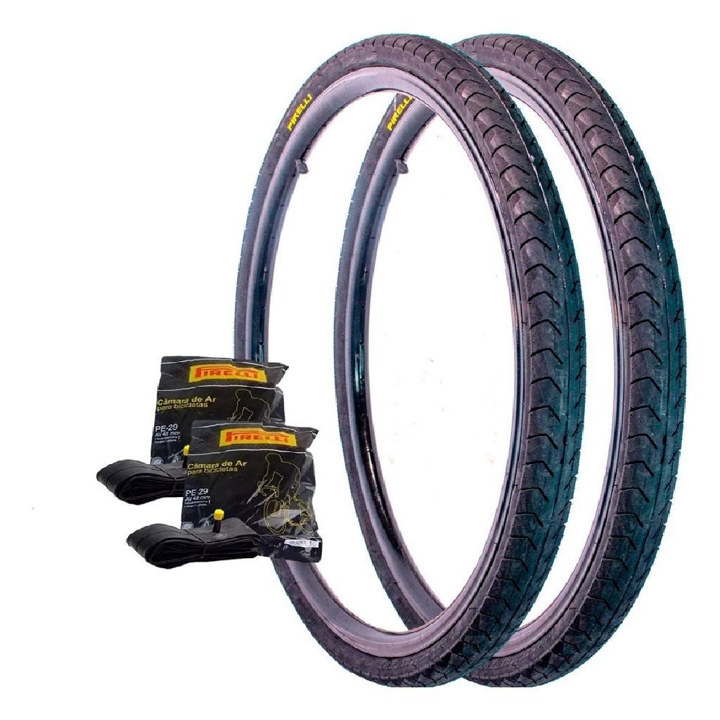 Par Pneu Pirelli Phantom 700x38 Street 29+ 2 Camaras Pirelli em Oferta na Shopee