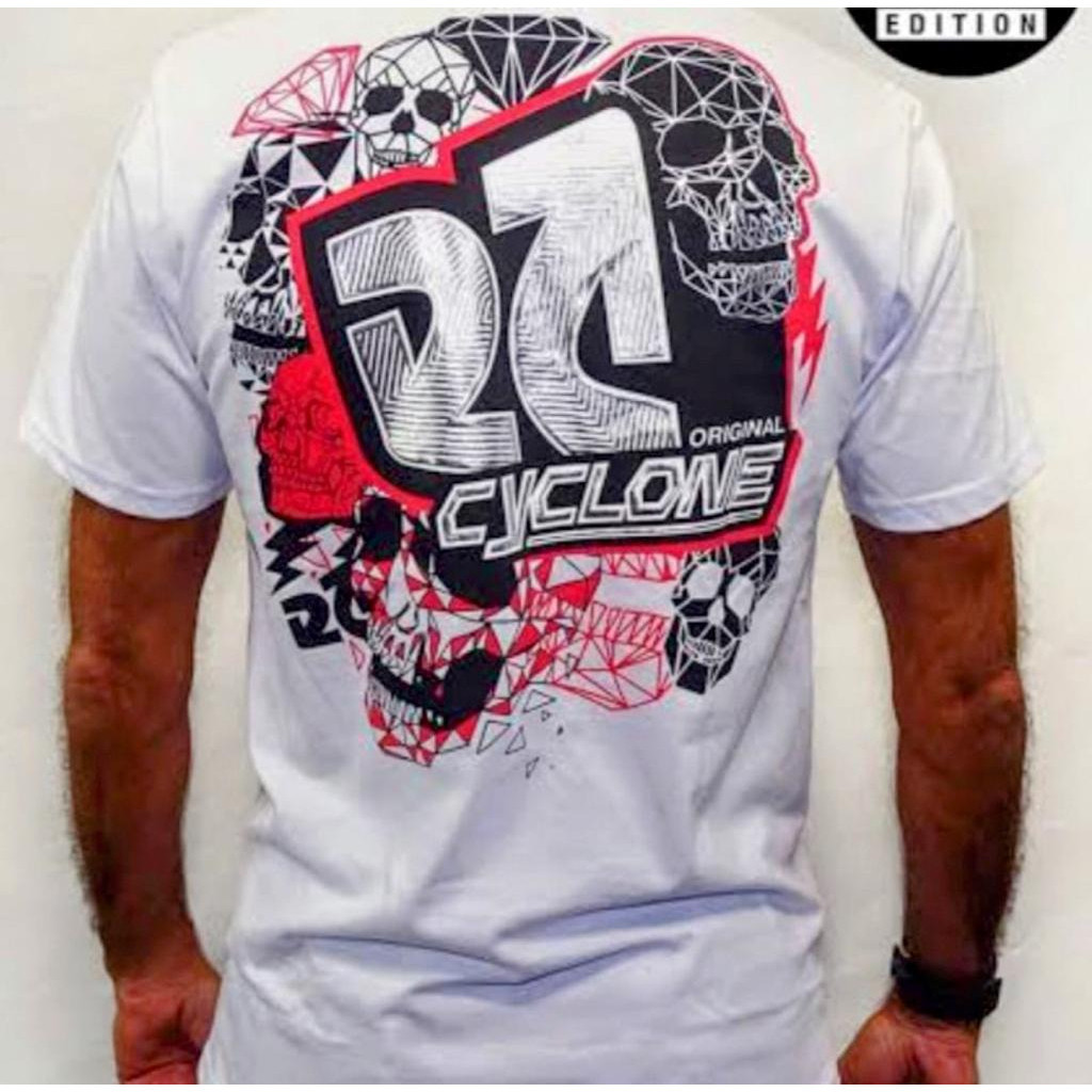 Camiseta Oversized Feminina Masculina Unissex s cyclone envios de estampas sortidas e variadas