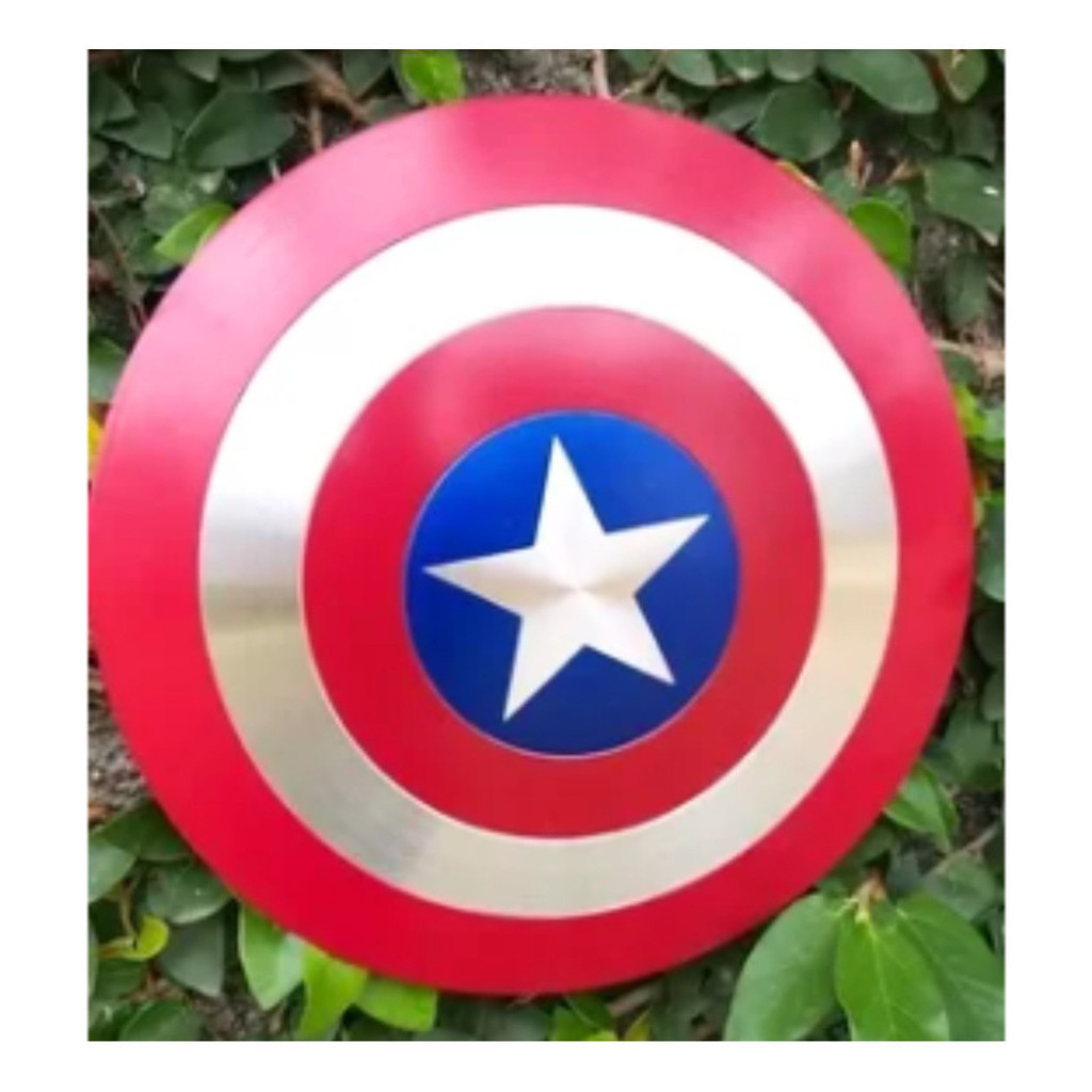 Escudo Do Capitão América De Plastico Novo