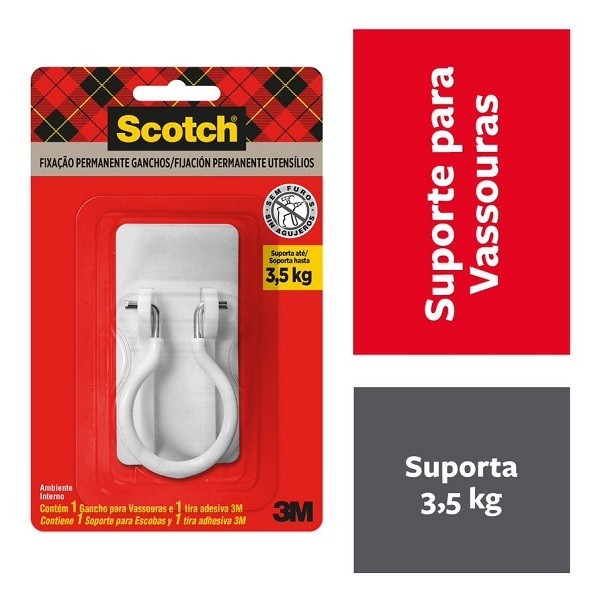 Suporte para Vassoura SCOTCH 3M em Oferta na Shopee