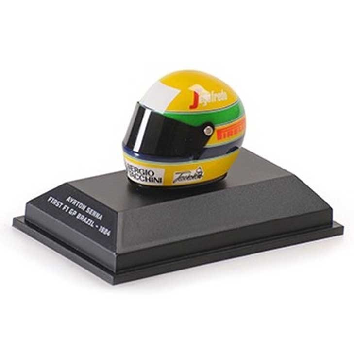 Miniatura Capacete F1 Ayrton Senna MiniChamps Mod. Sortidos