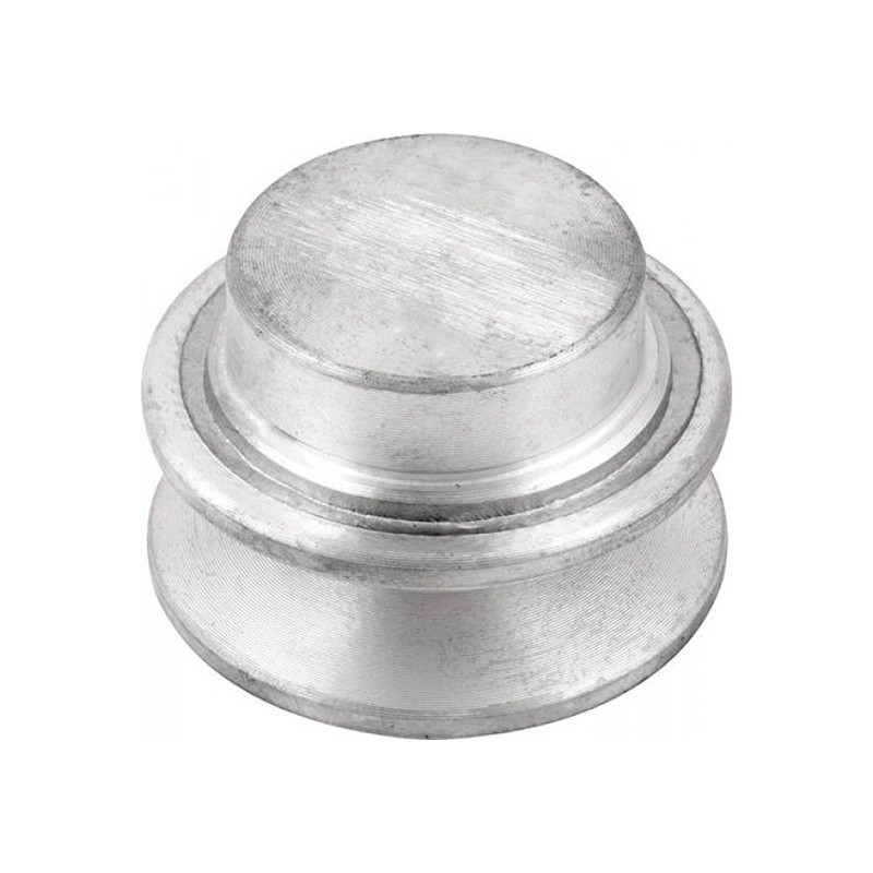 Polia Simples de Alumínio 50mm com 1 Canal Perfil A Vonder em Oferta na Shopee