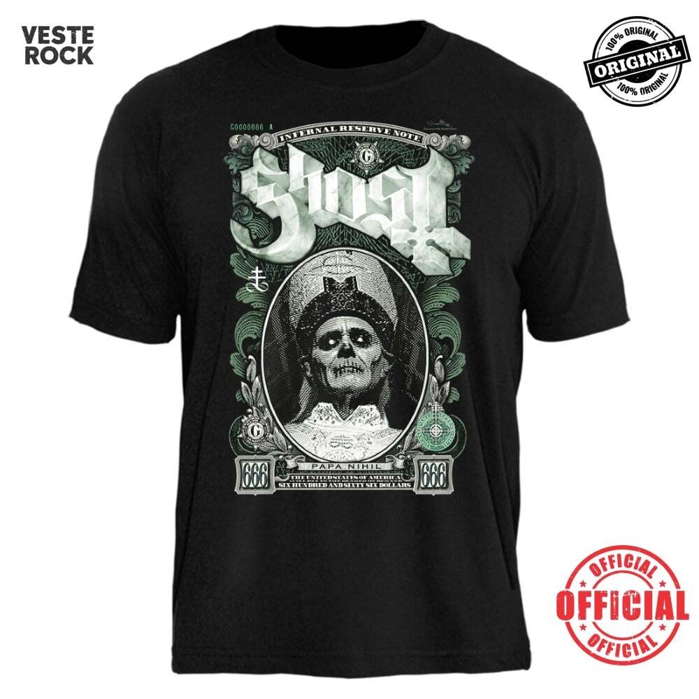 Camiseta Ghost Dollar - Oficial Stamp