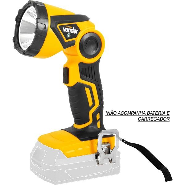 Lanterna LED 18V Ilv1809 Sem Bateria Sem Carregador Vonder