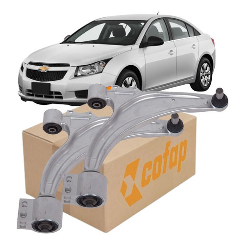 Par Bandeja Bucha Pivô Original Cofap Cruze 1.8 2011 2012 2013 2014 2015 2016