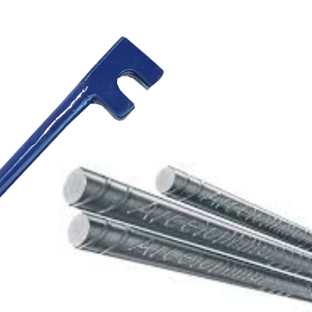 Chave vira ferro dobrar estribo vergalhão 12mm a 14mm profissional resistente