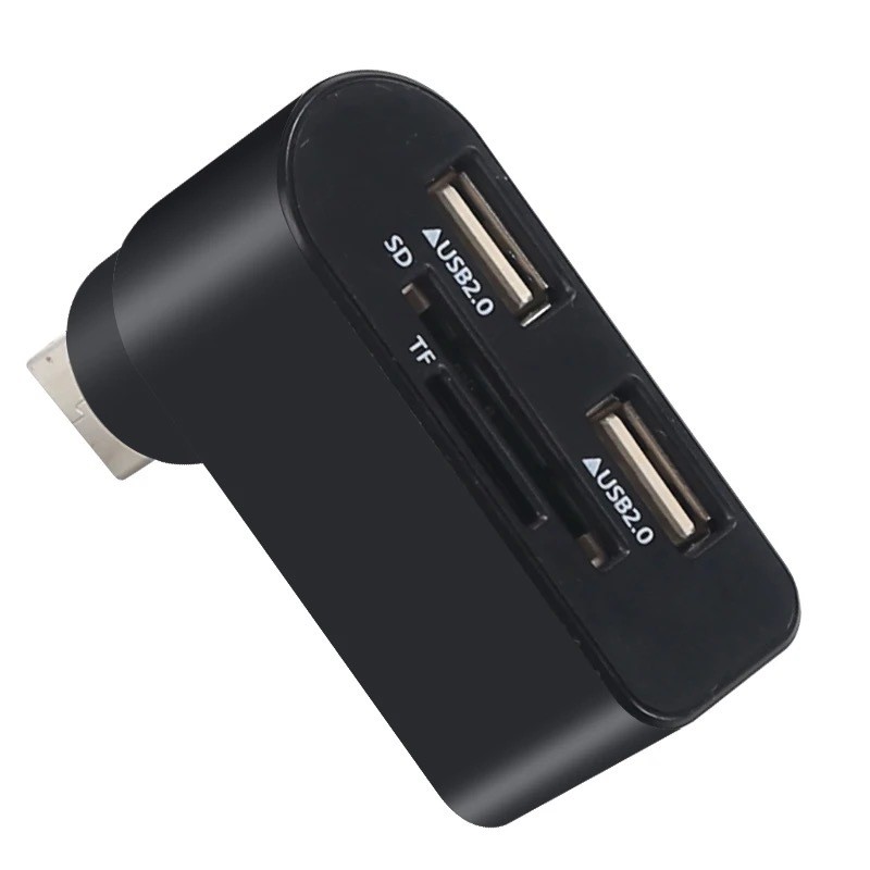 Leitor De Cartão Sd Mini Sd Tf Hub Porta Usb 2.0 Pc Notebook em Oferta na Shopee