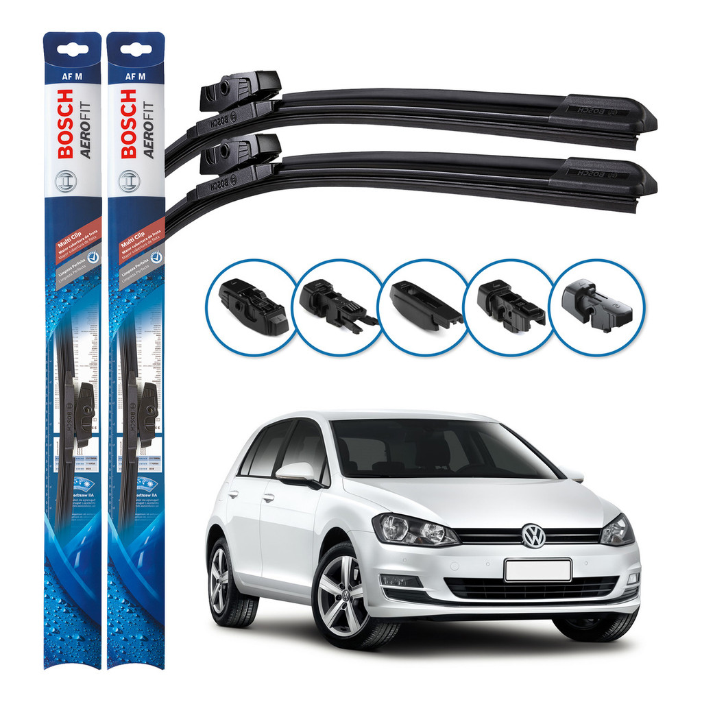 Palheta Limpador Chuva Parabrisa Bosch Golf 2013 A 2018 em Oferta na Shopee