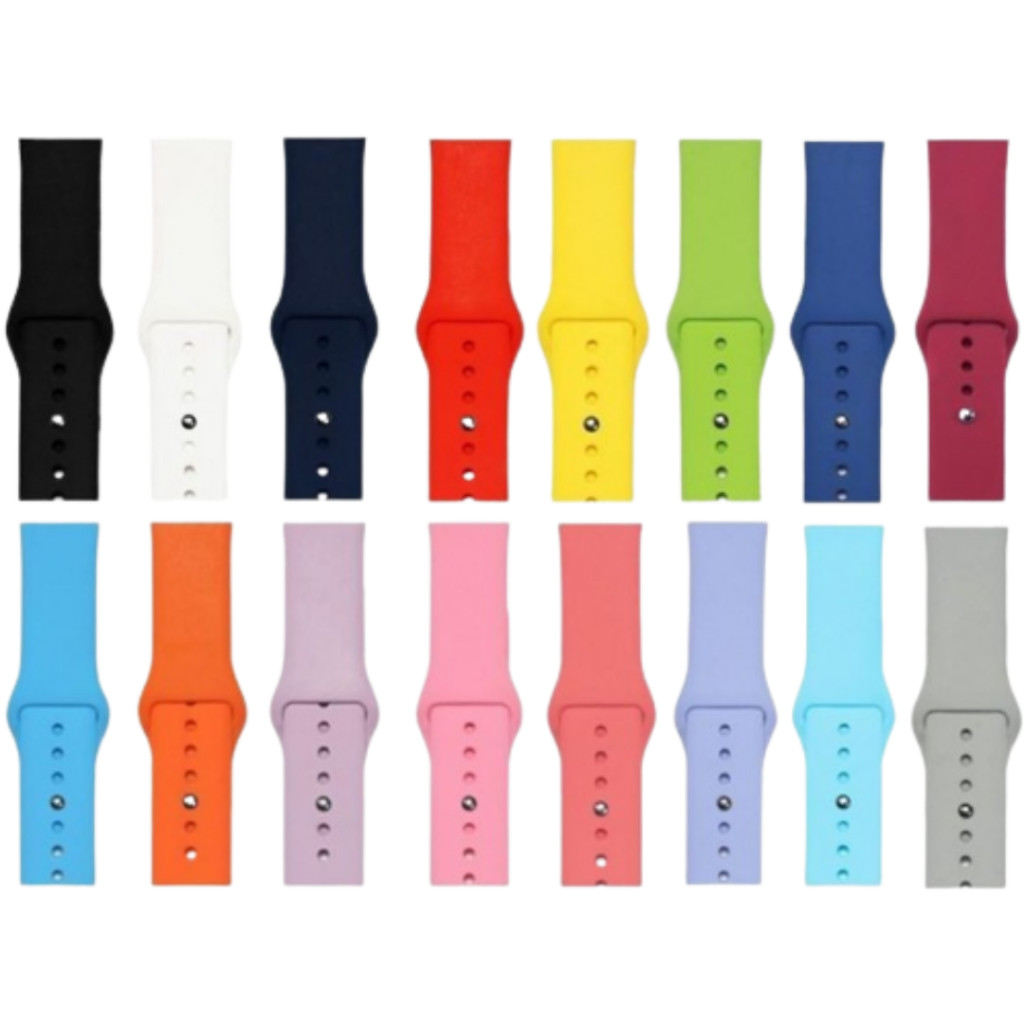 Pulseira Apple Watch Silicone Compatível Relógio 38mm/40mm/41mm 42mm/44mm/45mm/4