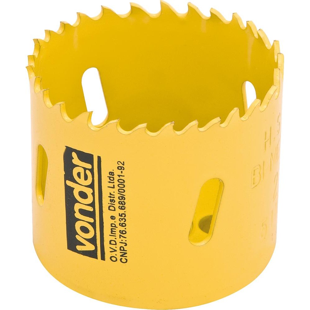 Serra Copo Aço Rápido 57mm Bimetálica para Metal Vonder em Oferta na Shopee