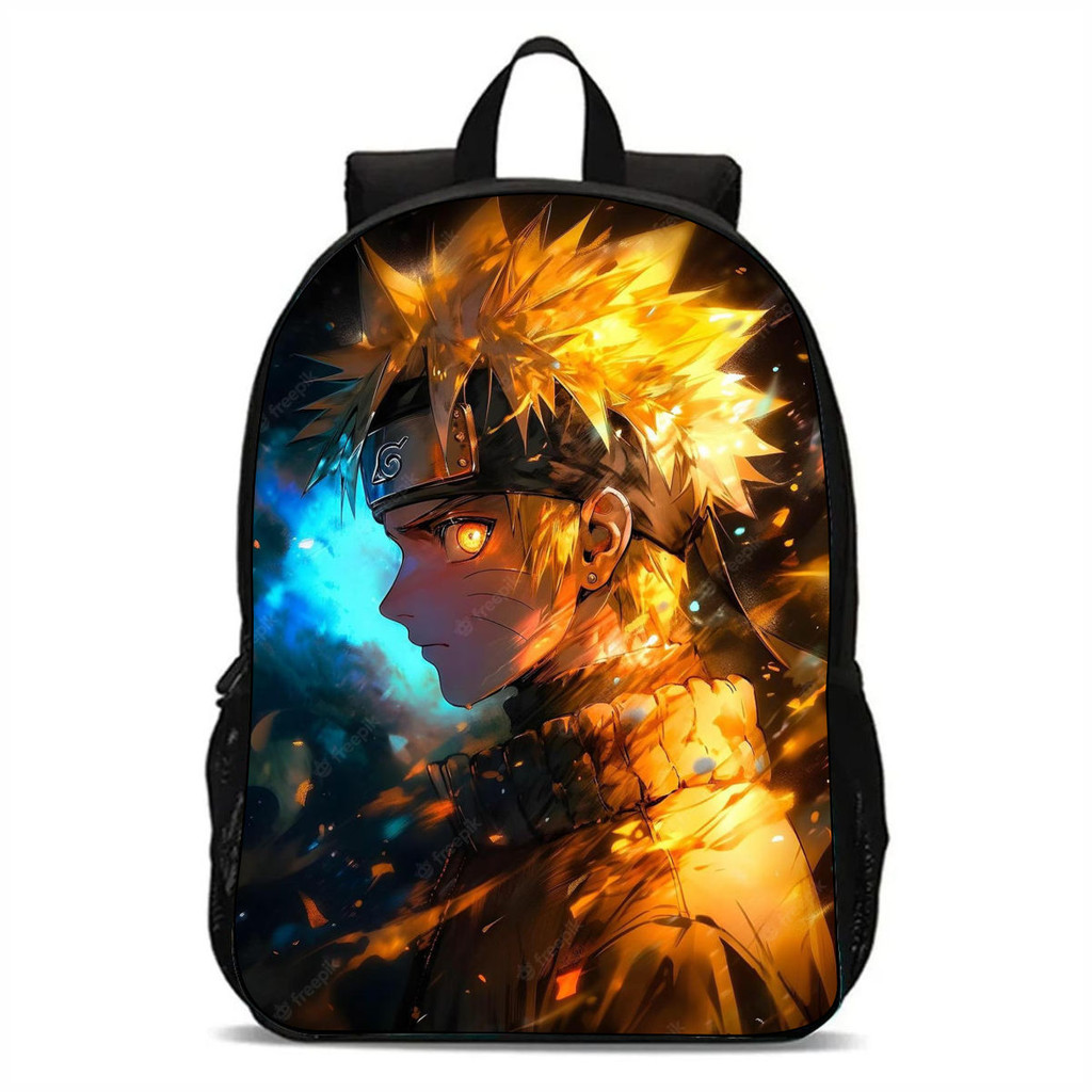 Mochila Infantil Anime Naruto Menino Escolar Personagem Desenho Animado em Oferta na Shopee