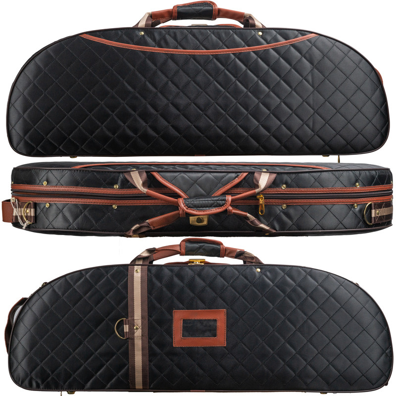 Estojo Case Violino Antoni Marsale SN500 Meia Lua Preto