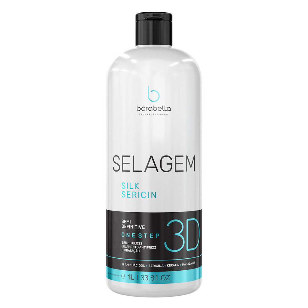 Selagem Borabella Semi Definitiva 3D SemFormol Orgânica 1L
