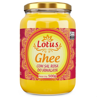 MANTEIGA GHEE COM SAL ROSA 500G - LOTUS em Oferta na Shopee