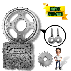 Kit Relação Cg Titan 160/ Fan 160 Start 1045 C/ Esticador