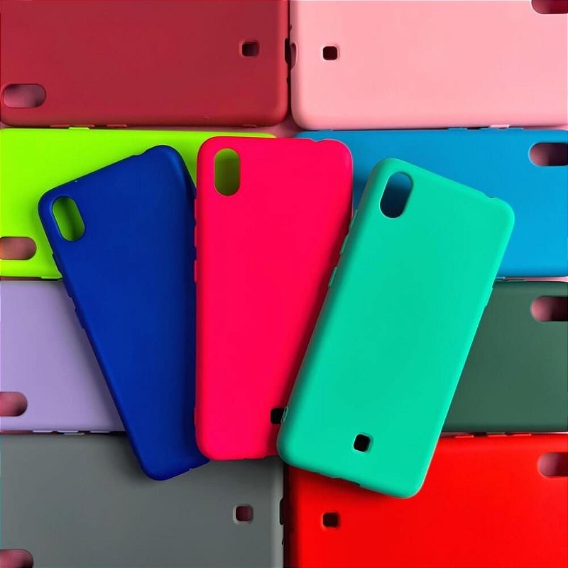 Capa Emborrachada Aveludada LG K41S - K51S - K40S - K10 2017 - K62 - K50S - K10 2016