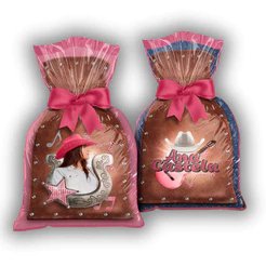 08~40 SACOLA LEMBRANCINHA ANA CASTELA REGINA (CHOCO)