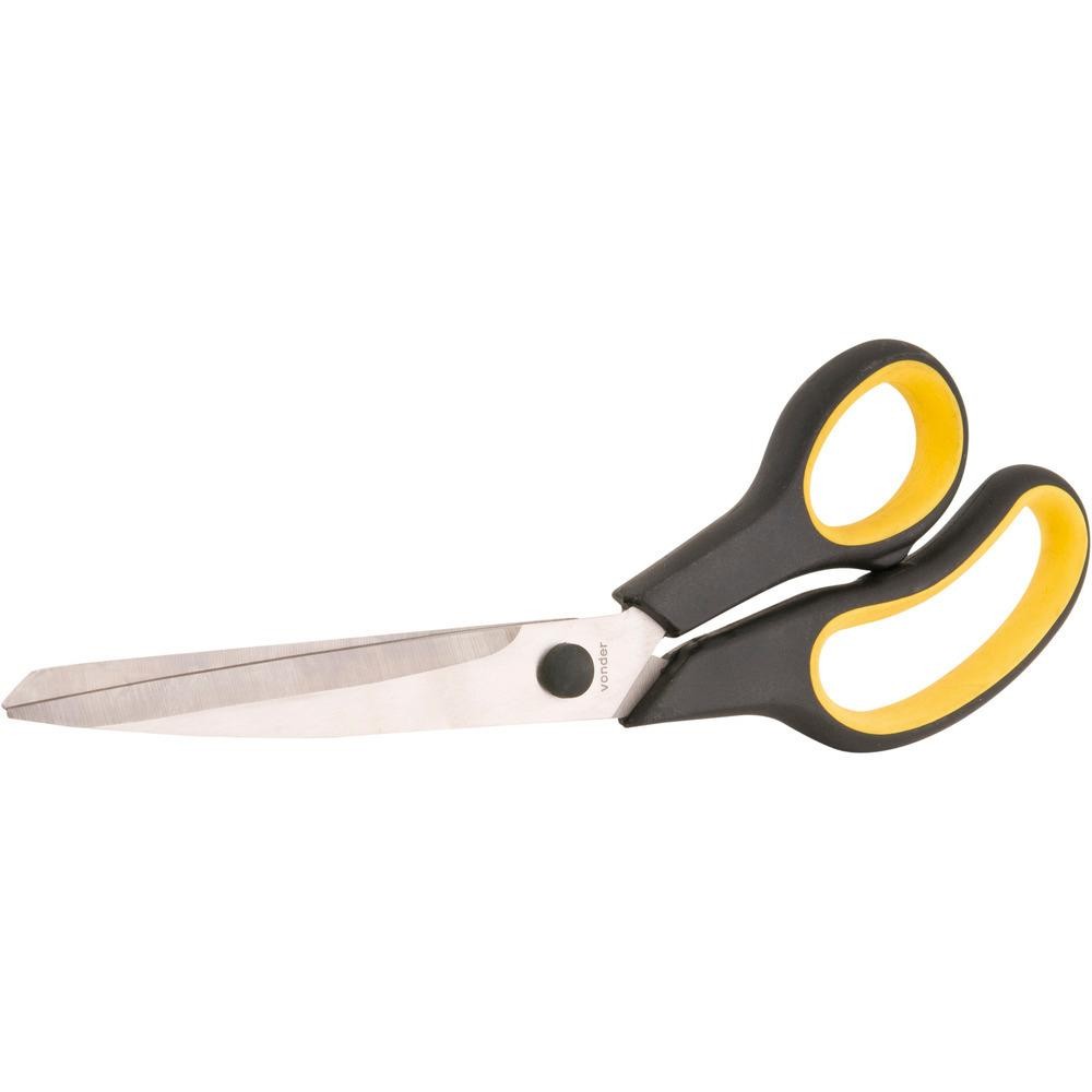 Tesoura uso geral 25cm aço inox - Vonder em Oferta na Shopee