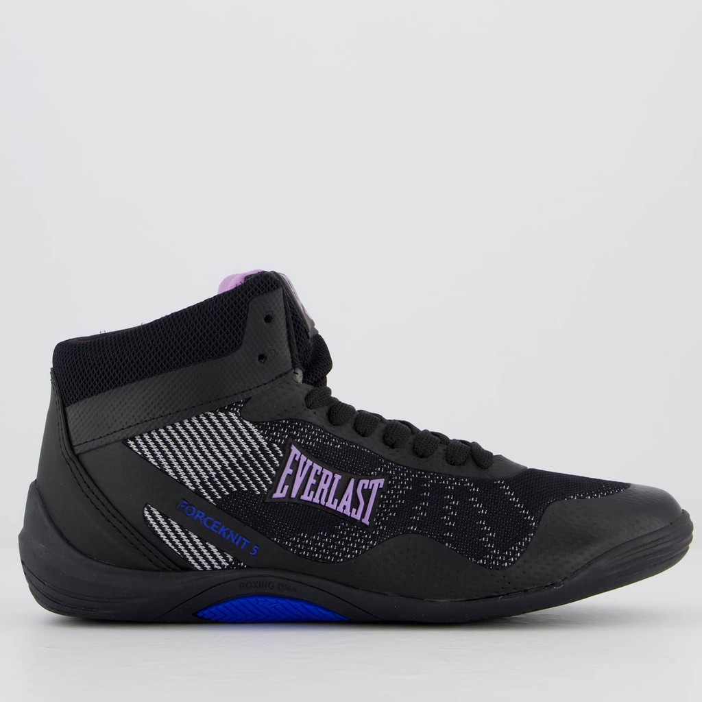 Tênis Everlast Forceknit 5 Feminino Preto e Roxo - Sports & Outdoors