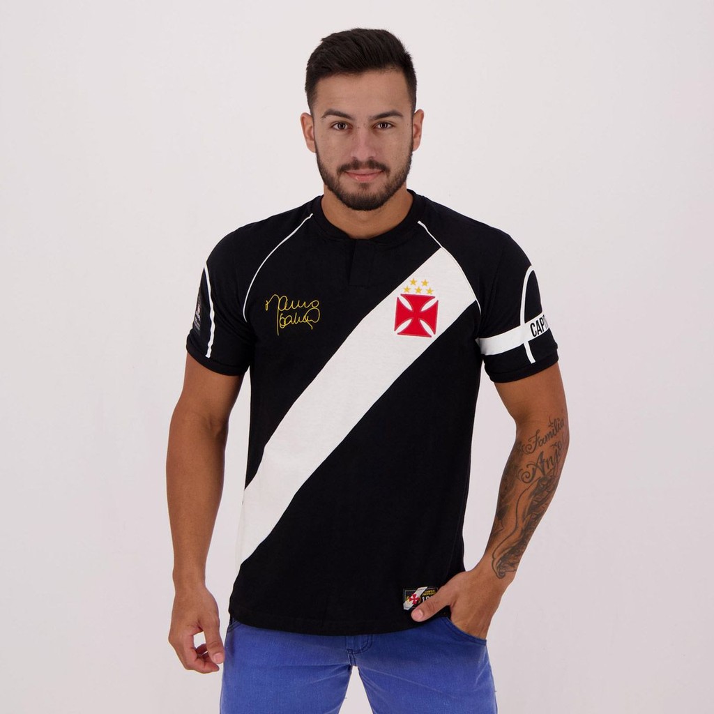 Camisa Vasco 1998 Retrô Mauro Galvão em Oferta na Shopee