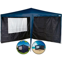 Conjunto Parede Para Gazebo Em Poliéster Oxford Para Acampamento Praia 3m x 3m Mor