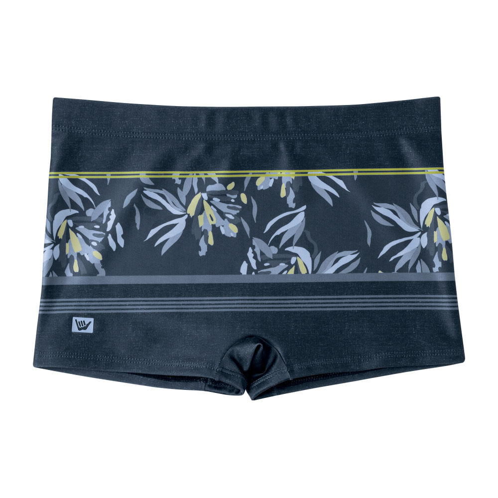 Sunga Boxer Hang Loose Estampada Floral