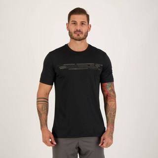 Camiseta Fila Basic Run Print Preta em Oferta na Shopee