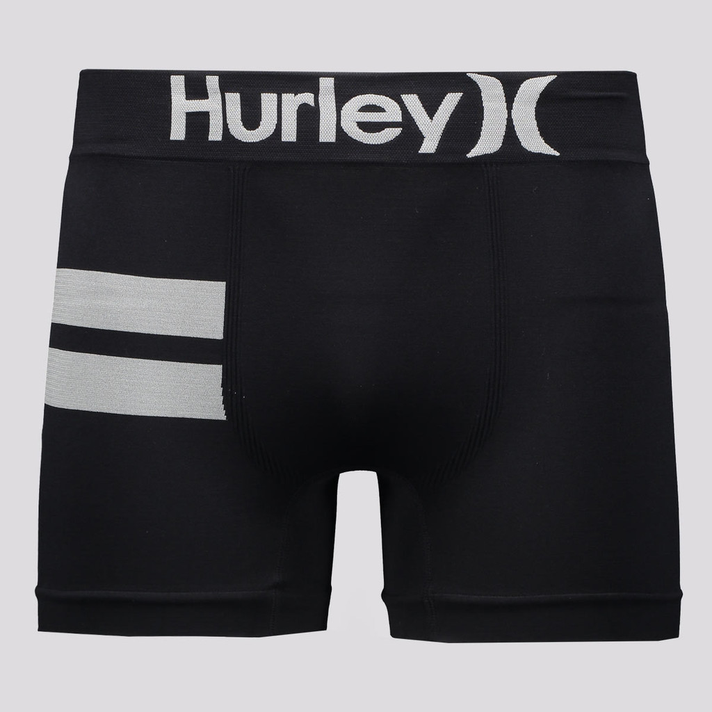 Cueca Boxer Hurley Seamless Preta em Oferta na Shopee