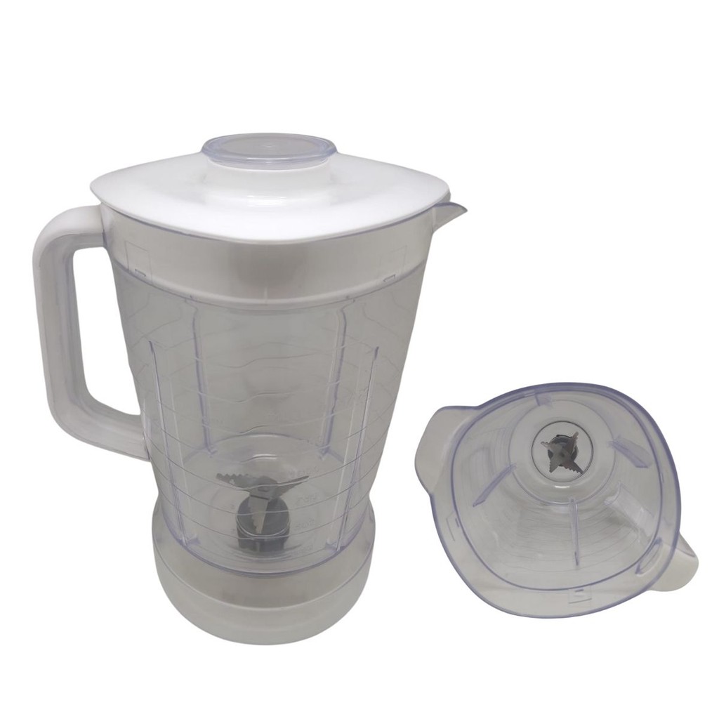 Copo de Liquidificador Modelo Britania  BLQ 1350 Tampa Branca Inox Turbo