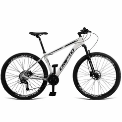 Bicicleta Aro 29 Cripto 21 Marchas Freios Disco c/ Suspensão